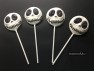 539sp Jacky Skeleton Chocolate or Hard Candy Lollipop Mold 539sp Jacky Skeleton Chocolate or Hard Candy Lollipop Mold